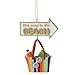 This Way to the Beach Beach Bag Christmas Ornament