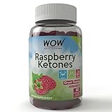 WOW Adult Gummies - Raspberry Ketones - 50 count-100% Vegan with Natural Flavour,Color & Non-GMO Sweetener