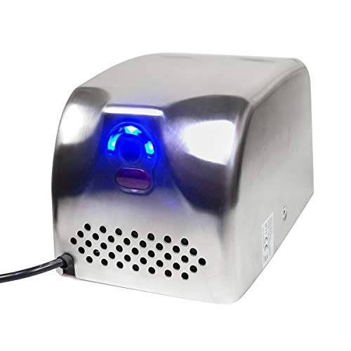Goetland Stainless Steel Commercial Hand Dryer 224MPH Automatic High Speed Heavy Duty Dull Polished - Thumbnail 5