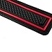 Gekufa Cup Holder and Door Compartment Liner Accessories Compatible with 2016 2017 2018 Honda Civic Door Mats Gate Slot Mat Cup Pads 15PC Set (Front Seat, Red Trim)
