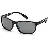 Sunglasses Adidas Sport SP 0014 01D Shiny Black/Smoke Polarized Lenses