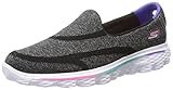 Skechers Kids 81052L Go Walk 2 Athletic Sneaker,Black,2 M US Little Kid