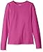 Scout + Ro Girls' Long-Sleeve Basic Crew-Neck T-Shirt