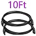 uxcell A Pair 10Ft Flexible Solar Panel Extensions Cable 10 AWG PV Wire w/Male Female MC4 Connector High Current Carrying Capacity