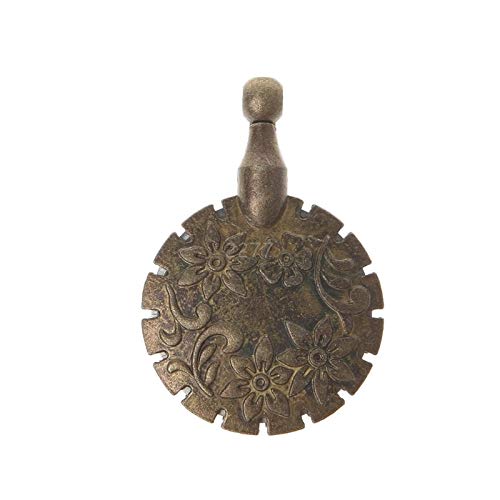 Sewing Tools Sewing Thread Yarn Cutter Pendant Round Shape Antique Bronze Craft DIY Tool Home May18 Dropshipping - Thumbnail 6
