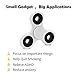 SENQIAO Tri Fidget Spinner Hand EDC Finger Spinner Toy Stress Reducer with High Performance Bearing For ADD, ADHD, Anxiety, and Adult Children