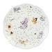 Lenox Butterfly Meadow Dessert Plates, 8-Inch, Assorted Colors, Set of 4, White -