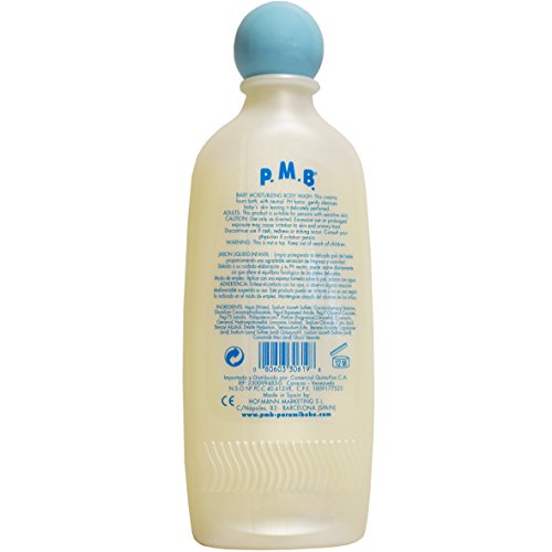 P.M.B. para mi bebe Jabon Liquido Infantil Moisuturizing Body Wash 8.3 oz 250 ml
