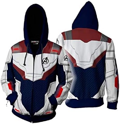 Cosplay Hooded Sweatshirt Superhero Clothing Unisex Adult