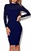 Women Slim Fit Bodycon Stretch Night Club Party Cocktail Sheer Dress Long Sleeve
