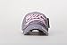 COOLSOME Womens Embroidery Ajustable Denim Baseball Cap Trucker Hat (Grey Pink Word)