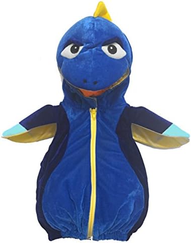 Dream Play Imagine Plush Blue Fish Deluxe Costume (18 months, Blue Fish)