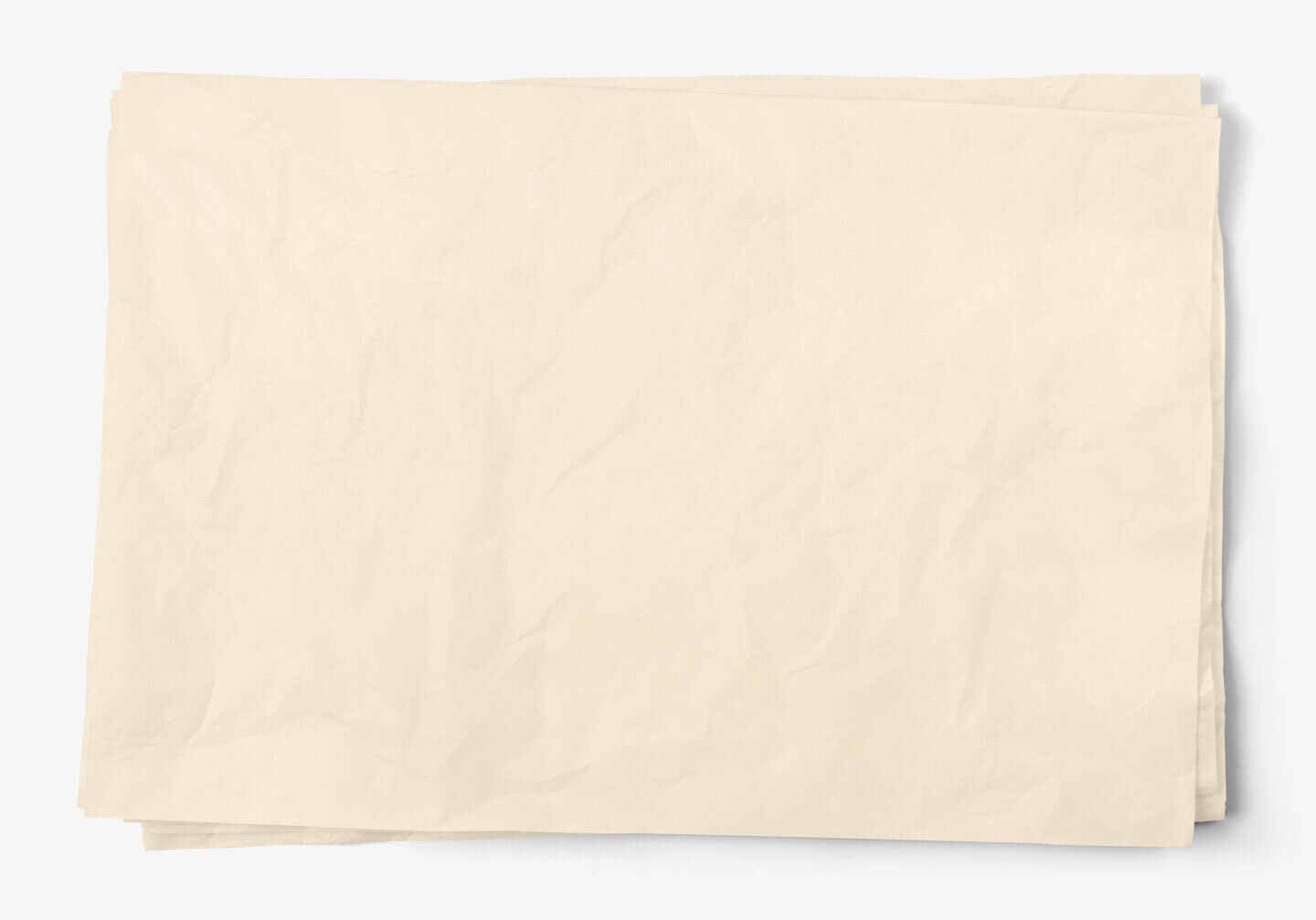 InsideMyNest Muted Neutral Tissue Paper Sheets Shred Packaging Box Filler Premium Quality Eco Friendly (French Vanilla (Soft), 100 Sheets)