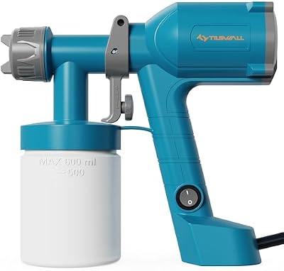Elektrisches Farbsprühsystem, 600ml HVLP Lackierpistole mit Kabel