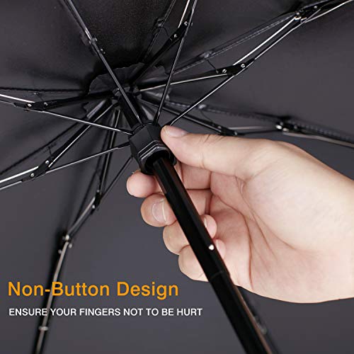 image for Fidus Upgraded Mini Travel Sun&Rain Windproof Umbrella - Lightweight F