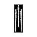 SET OF 12 GLASS CLEAR TWIST ICICLE ORNAMENTS