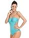 Ekouaer Womens Strappy One Piece Swimsuit Sexy Hollow Out Monokini Bathing Suit