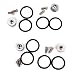 Kalevel 20pcs Airplane Propeller 3.17mm Prop Adapter 3.17mm Prop Saver Prop Adapter 3.17mm Rc Plane Prop Saver 3.17mm with Screws Rubber O Rings Kit for Brushless Motor Shaft