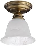 Livex Lighting 1350-01 Essex Ceiling Mount, Antique