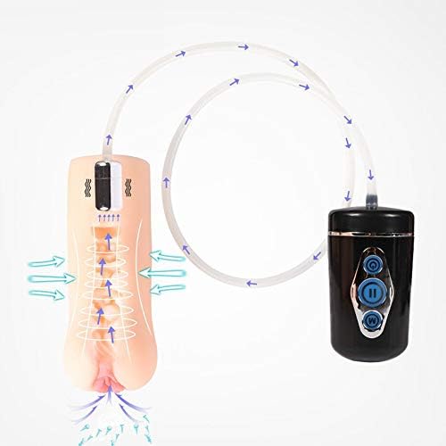 Automatic Pocket Portable-Pusseys with 5 Sucking and 10 Frequency Patterns, Soft and Tigth Tunnels Male Toys 0.92 lb (6.89 X 2.75 X 2.36 lb)