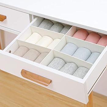 Amazon Com Adjustable Expandable Deep Drawer Organizer Drawer