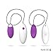 ROWAWA Bullet Vibrator Sex Toys for Women Multi-Speed Egg Vibrator Waterproof Adult Toys Remote Vibrator (Purple)
