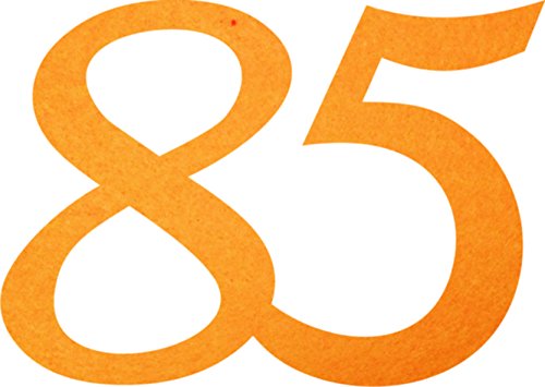 Petra's Bastel News Scatter Decoration, Felt, Green Yellow, 100 x 15 x 1,8 cm