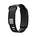 Kioos Fitness Tracker Activity Tracker with Pedometer Steps calories Counter Smart Watch Slim Smart Band for Kids Black