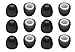 Zotech 6 Pairs of Ear Tips for Jaybird BlueBuds X, X2, X3 & X4 Headphones. (Small)
