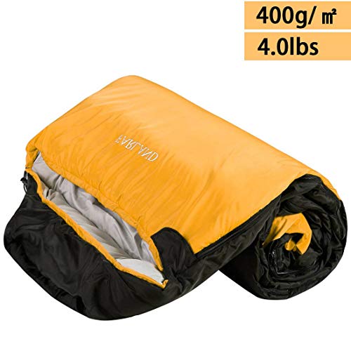 FARLAND Sleeping Bag 0 Degree to 20 Fahrenheit for 4 Seasons Envelope Mummy and Double Lightweight Portable Waterproof for Adults & Kids,Perfect for Traveling,Hiking and Outdoor Activities - Thumbnail 3