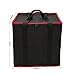 NORTHCAPTAIN Heavy Duty 600D Polyester Waterproof Portable Toilet Storage Bag, Fits Standard 5.3 Gallons Portable Toilet, RV Toilet, Washable, Black