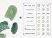 Therapy Grade Jade Gua Sha Facial Tool | Scraping Massage Tool | Green Guasha Massage Tool | 8mm Thick Gua Sha Tool | Gua Sha Scraping Tool