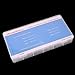 Accessbuy White Clear Heat Shrink Tubing Tube Cable Wrab Sleeve Kit with Storage Case