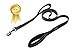 Wagtime Club Double Handle Dog Leash, 6ft Long Heavy Duty Dog Leash with Paded Traffic Handles for Extral Control and Training, Dual Handles Leads, Large Medium Small Dogs (Reflective Black)