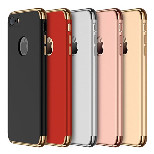 iPhone 7 Case,A Trading Shockproof Thin Hard Case Cover for iPhone 7 4.7inch (red) - Thumbnail 6