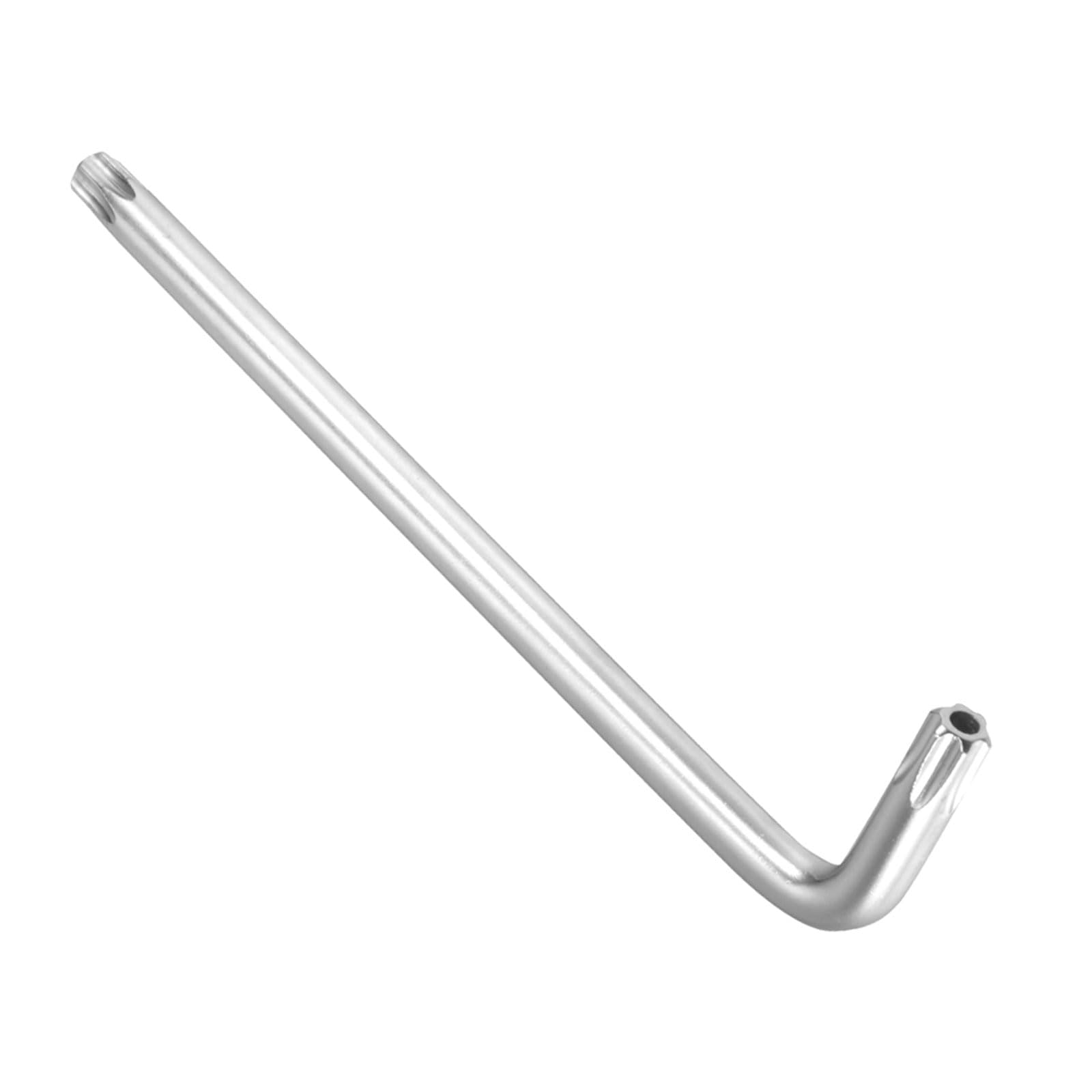 CoCud Tamper Proof Torx Key, T50 Torx, Nickel Plated L-Shape Star Wrench - (Applications: for Basic Home Repair and Mechanical Maintenance), 1-Piece