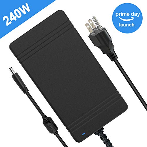 240W Dell Alienware Charger, 240W 19.5V 12.3A Power Adapter for Dell Alienware M17x R4 M18x X51 Precision M6400 M6500 M6600 M6800 FWCRC U896K (240W Dell Alienware Charger)