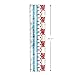 Hallmark Holiday Wrapping Paper Bundle with Cut Lines on Reverse, Foil Snowmen and Snowflakes (Pack of 4, 110 sq. ft. ttl.)