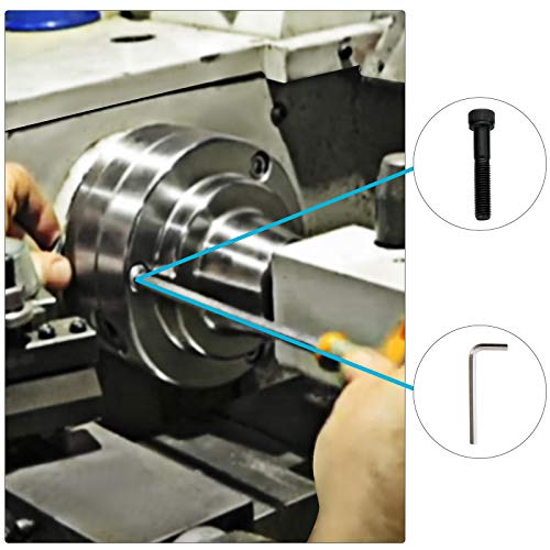 VEVOR Router Collet Set 5C, 5” Collet Adapter with Dust Removing Brush