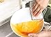 JEBBLAS Bamboo Natural Absorbent Sponges Kitchen Cleaning Sponges Reusable Dish Washing Sponges Beige (8 Pack)