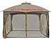 APEX GARDEN Universal 10' x 12' Gazebo Replacement Mosquito Netting (Mosquito Net Only) primary