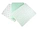 American Baby Company 100% Cotton Muslin Swaddle Blankets, Mint (47