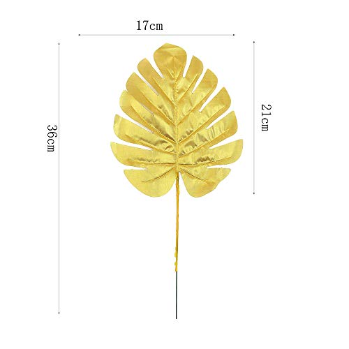 image for Springdoit Environmental Artificial Palm Leaves Artificial Persian Lea