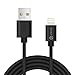 iClever 6ft iPhone Charger Cable, Apple MFi Certified Lightning to USB Cable with 8-Pin Ultra Compact Connector Head for iPhone X/ 8/8 Plus/ 7/6/ 6s Plus/ 5s, iPad Air/Mini/Pro, Black