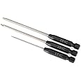 Traxxas 8715 - Speed Bit Set, hex driver, 3-piece straight (1.5mm, 2.0mm, 2.5mm), 1/4' drive, Metric