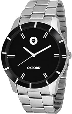 Mens Wrist Analogue Black Dial Watch