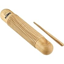 Nino Percussion NINO555 Wood G&uuml;iro, Natural Finish
