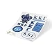 Kappa Kappa Gamma Standard Sticker Sheet Decal Laptop Water Bottle Car kkg (Full Sheet - Standard)