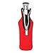 Amerzam Beer Bottle Coolies,4 Pack of Extra Thick Neoprene Zipper Beer Bottle Cooler Sleeve