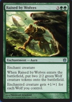 Magic: the Gathering - Raised by Wolves (135/165) - Born of the Gods